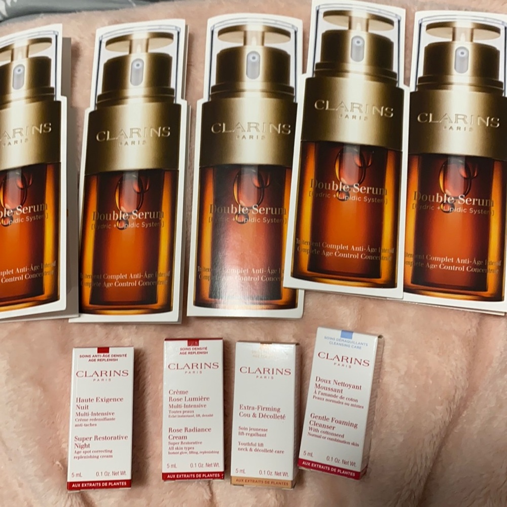 Clarins Sample 9pc
